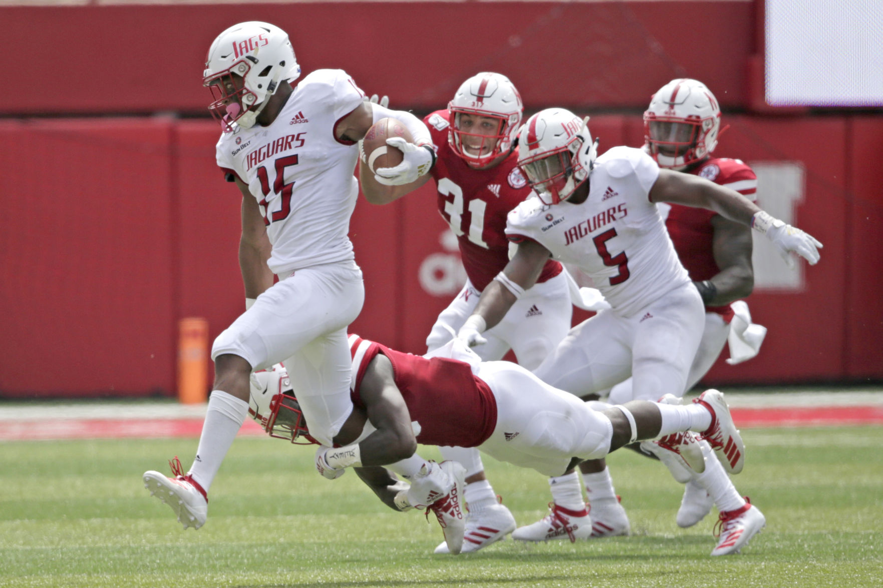 South Alabama Nebraska Football
